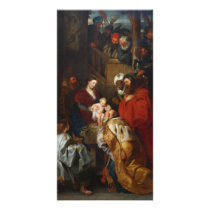 The Adoration of the Magi by Peter Paul Rubens Customized Photo Card