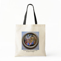 The Adoration Of The Magi TondoBy Lippi Fra Filipo Tote Bag