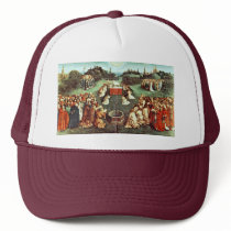 The Adoration Of The Mystical Lamb By Eyck Hubert Trucker Hat