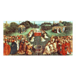 The Adoration Of The Mystical Lamb By Eyck Hubert photo cards