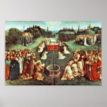The Adoration Of The Mystical Lamb By Eyck Hubert Posters