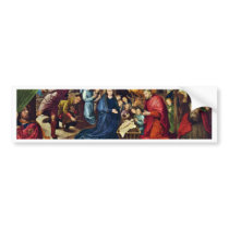 The Adoration Of The Shepherds By Goes Hugo Van De Bumper Stickers