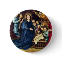 The Adoration Of The Shepherds By Goes Hugo Van De Button