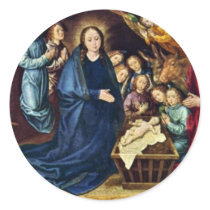 The Adoration Of The Shepherds By Goes Hugo Van De Stickers