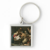 The Adoration of the Shepherds, c.1650 Key Chain