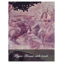 The Adoration Of The Three Kings Detail By Leonard Personalized Flyer