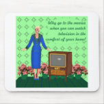 The advent of television mousepads