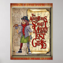 The Adventures of Scarlet Maddy Print