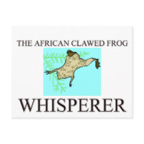 The African Clawed Frog Whisperer