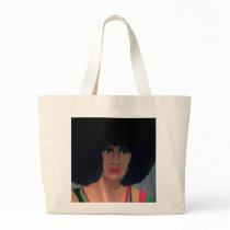 THE AFRO jumbo tote bag