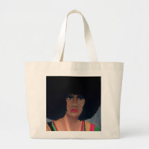 THE AFRO jumbo tote bag