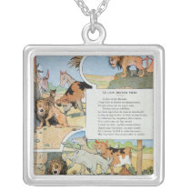 The Ageing Lion, from the Fables Necklace