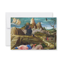The Agony in the Garden by Andrea Mantegna Invitation