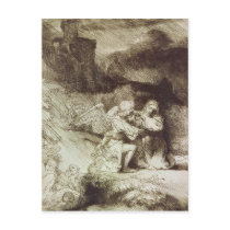 The Agony in the Garden Post Card
