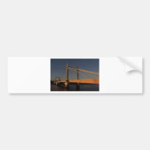 The Albert Bridge London Bumper Sticker
