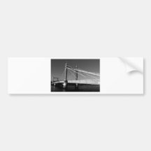 The Albert Bridge London Bumper Stickers