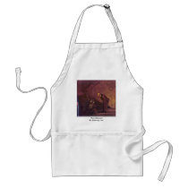 The Alchemist By Spitzweg Carl Apron