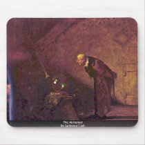The Alchemist By Spitzweg Carl Mouse Pads