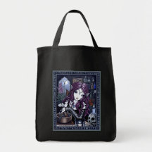 "The Alchemist" Gothic Potion Fae Tote Bag