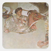 The Alexander Mosaic Square Sticker
