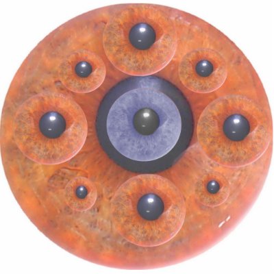The all-seeing eye cut outs by kentishbugman