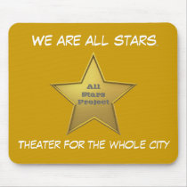 The All Stars MP/Sunshine Yellow Mousepad