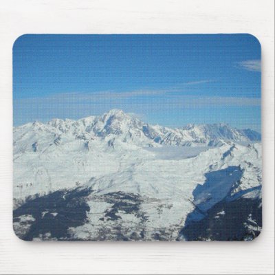 The Alps Mouse Pad by Caiwilsh