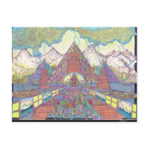 The Amazing Pyramid MazeScape Postcards