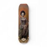 The Amazing Tattooed Lady skateboards