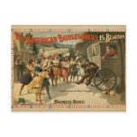 The American Burlesquers 15 beauties : Bunco bike postcards