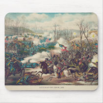 The American Civil War Battle of Pea Ridge 1862 Mousepad