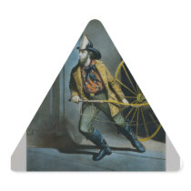 The American Fireman. Stickers