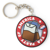 The American Tea Party Keychain