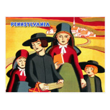 The Amish & Rural Pennsylvania Postcard