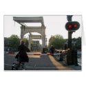 The Amsterdam Magere Brug (Skinny Bridge) Card