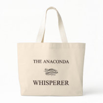 The Anaconda Whisperer Canvas Bags