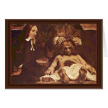 The Anatomy Lesson Of Dr. Joan Deyman. By Rembrand cards