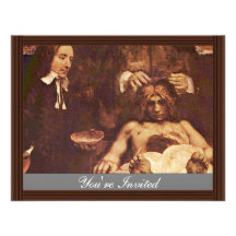 The Anatomy Lesson Of Dr. Joan Deyman. By Rembrand Custom Announcements