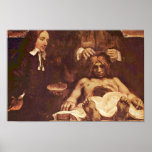 The Anatomy Lesson Of Dr. Joan Deyman. By Rembrand posters