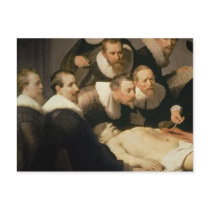 The Anatomy Lesson of Dr. Nicolaes Tulp, 1632 Postcard