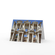 The Ancient Library of Celsus - Ephesus, Turkey Greeting Card