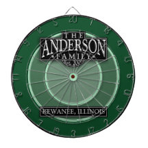 The Anderson Family Dart Board