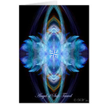 The Angel of Safe Travels Greeting Card