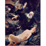 The Angel Prevents The Sacrifice Of Isaac, photo sculptures