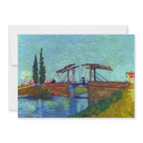 The Anglois Bridge at Arles  by Vincent van Gogh Announcements