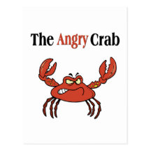 The Angry Crab Postcards