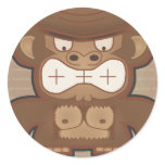 The Angry Donkey Monkey - Muted stickers