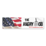 The Angry Mob 1 Bumper Sticker