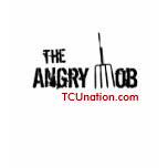 The Angry Mob Front Womens t-shirts