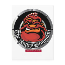 The Angry Scotsman Postcard
